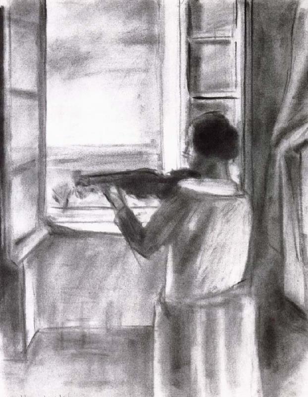Henri Matisse Violinist window china oil painting image